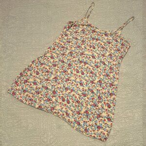 Wet Seal Blush Pink Sleeveless Floral Spring Mini Dress
